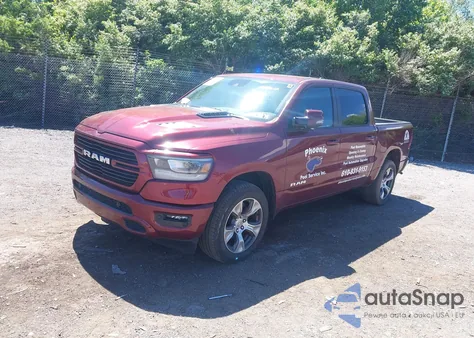 2024 Ram 1500 Laramie 4X4 5'7 Box из США, поврежденный, VIN 1C6SRFJT7RN165612